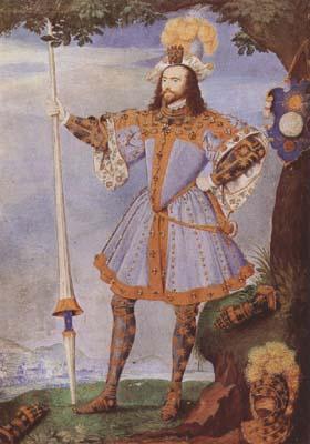 Nicholas Hilliard Portrait of George Clifford,Earl of Cumberland (mk08) Sweden oil painting art